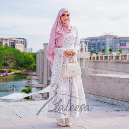 LALEESA DRESS CLARA LD236245 <Cottagecore Series> Dress Muslimah Dress Women Dress Jubah Muslimah