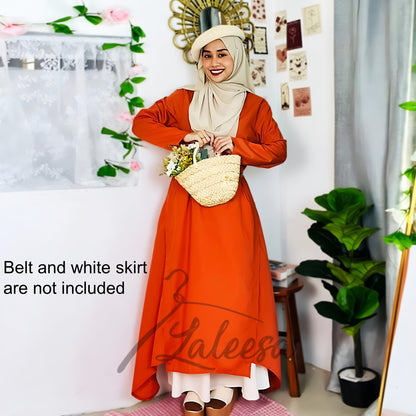 LALEESA DRESS NAAZIRA LD233273 Dress Muslimah Dress Woman Jubah Muslimah Jubah Abaya Long Dress