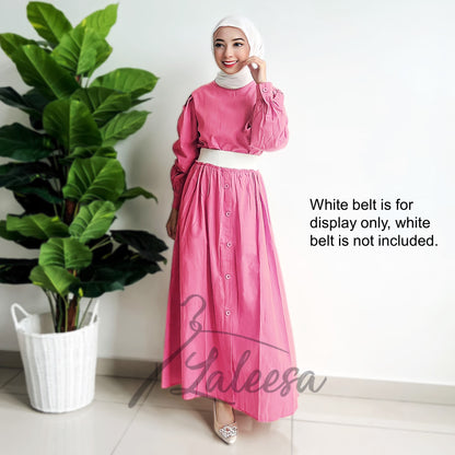 LALEESA DRESS QAYSAR LD270240 Dress Muslimah Dress Woman Jubah Muslimah Jubah Abaya Dress Long Dress