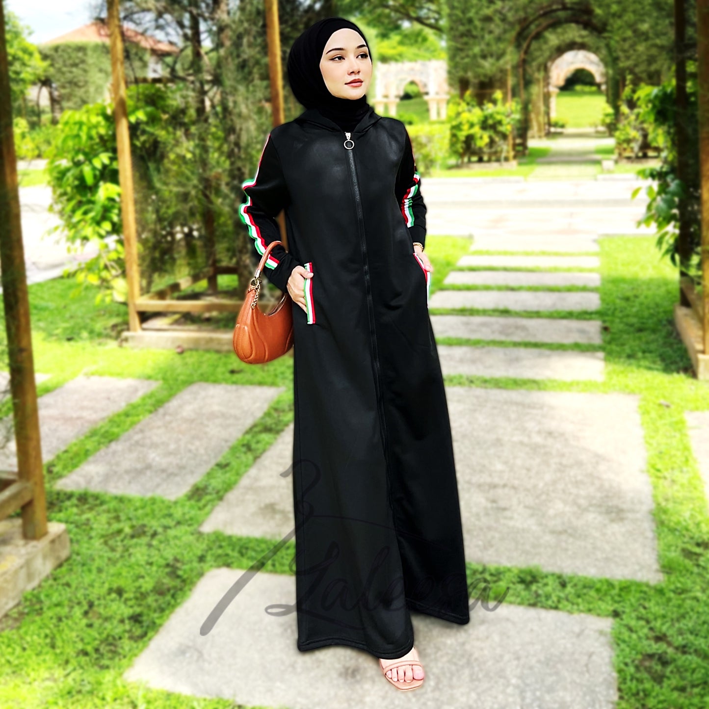 LALEESA DRESS HOODIE SHAMILA LD211290 <BF Friendly Series> Dress Muslimah Dress Woman Jubah Abaya