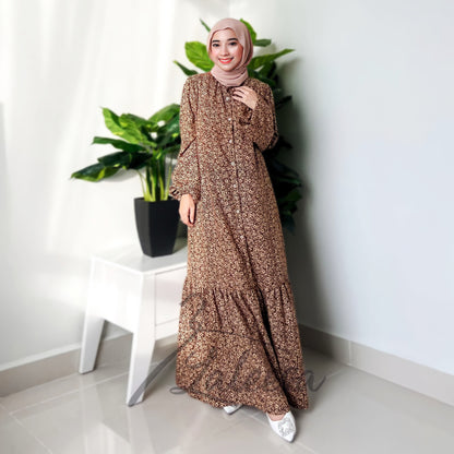 LALEESA DRESS AMINA LD251252 <BF Friendly Series> Dress Muslimah Dress Woman Jubah Muslimah Abaya