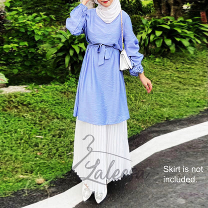 LALEESA TB437484 BLOUSE ZAHIDA Blouse Muslimah Blouse Women Blouse Baju Muslimah Baju Perempuan Plus Size Baju Raya 2024