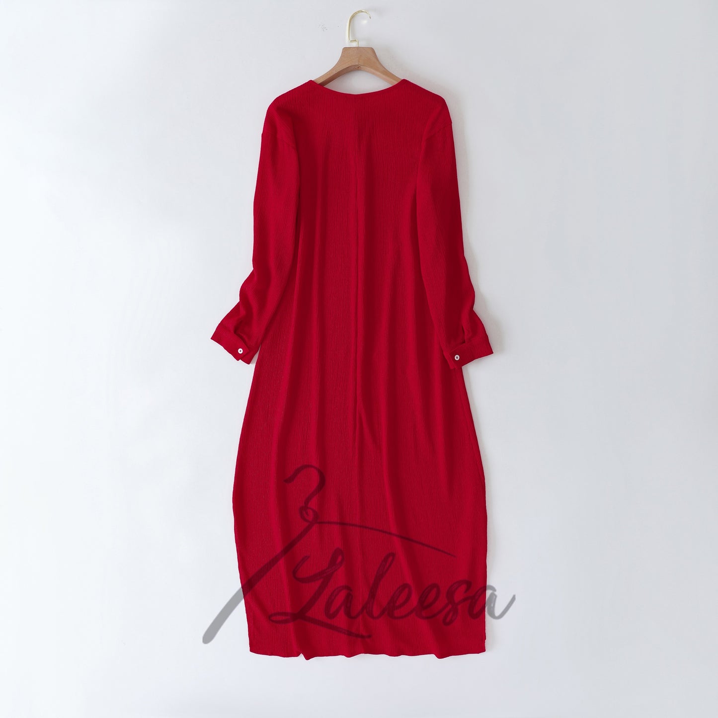 LALEESA DRESS BADIYAH LD221203 <Ironless Series> (Ironless) Dress Muslimah Dress Women Dress Plus Size Baju Raya 2024