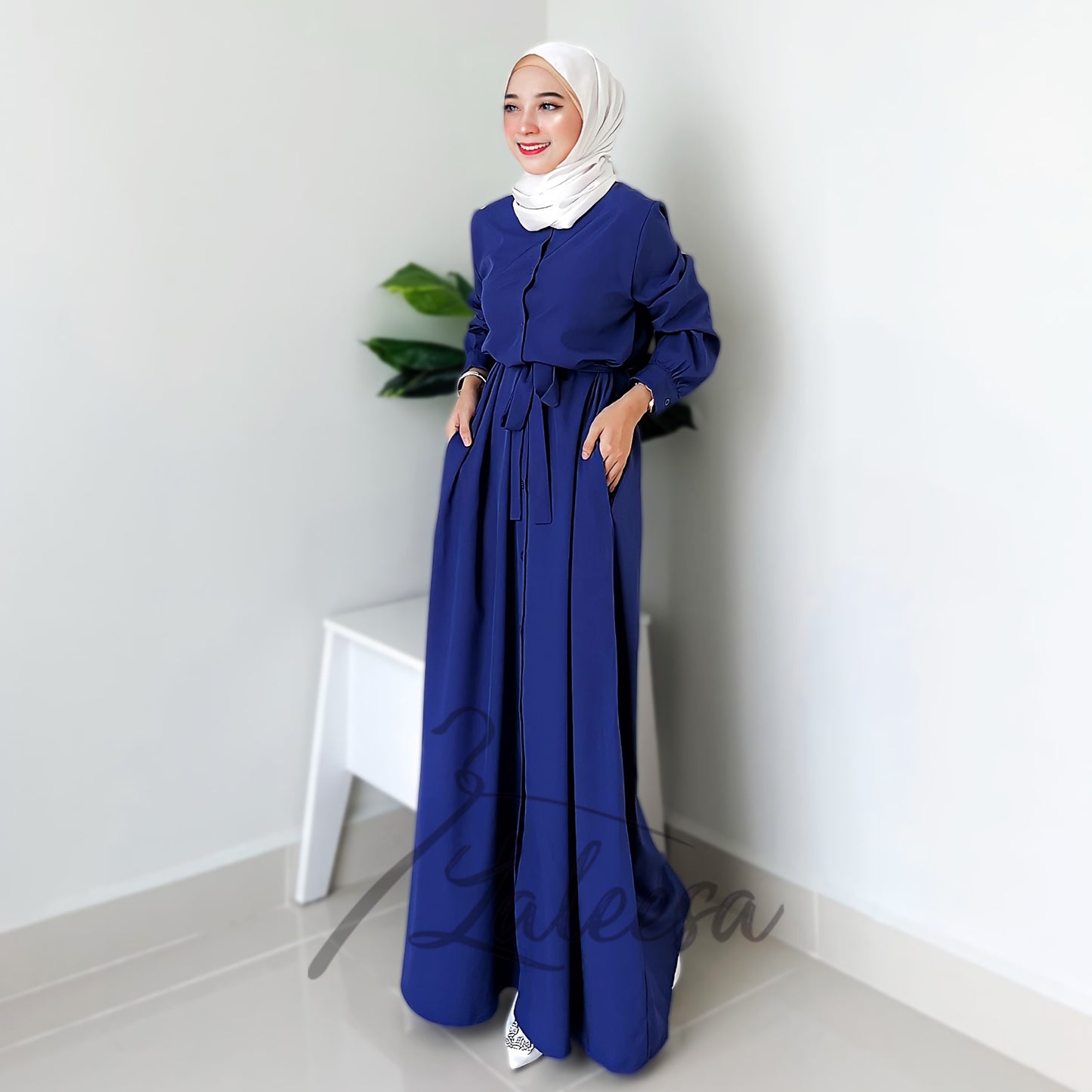 LALEESA DRESS FAKHIRA LD270208 <BF Friendly Series> Dress Muslimah Dress Woman Jubah Muslimah Abaya