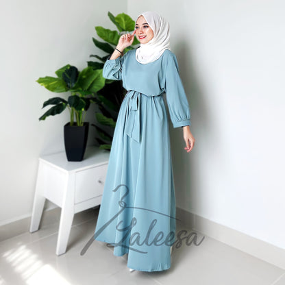 LALEESA DRESS ABEERA LD244246 Dress Muslimah Dress Woman Jubah Muslimah Jubah Abaya Dress Long Dress