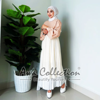 LALEESA Awa Collection DRESS JALA DA120199 Dress Muslimah Dress Woman Jubah Muslimah Abaya Dress