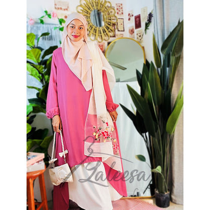 LALEESA DRESS JAMALA LD252220 Dress Muslimah Dress Woman Jubah Muslimah Jubah Abaya Dress Long Dress