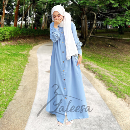 LALEESA DRESS RAINA LD221565 <BF Friendly Series> Dress Muslimah Dress Woman Jubah Muslimah Abaya