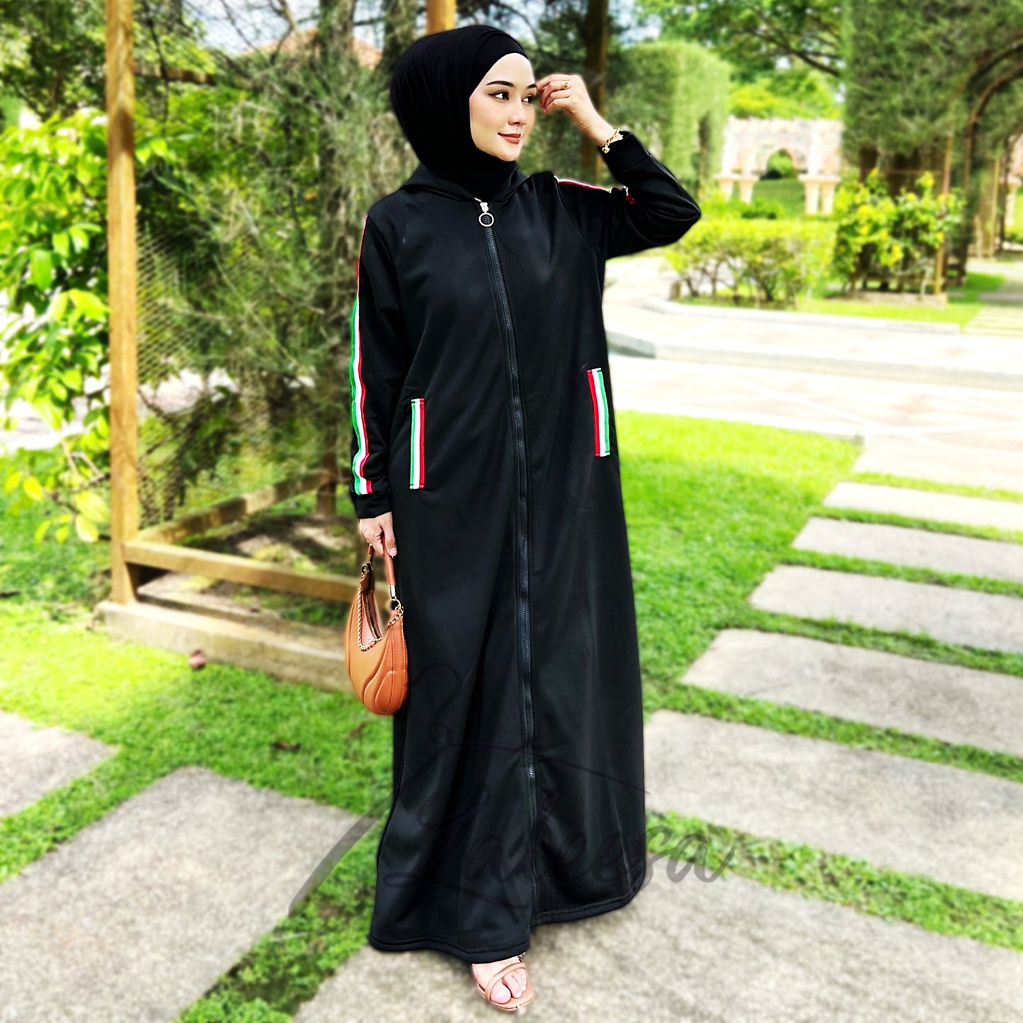 LALEESA DRESS HOODIE SHAMILA LD211290 <BF Friendly Series> Dress Muslimah Dress Woman Jubah Abaya