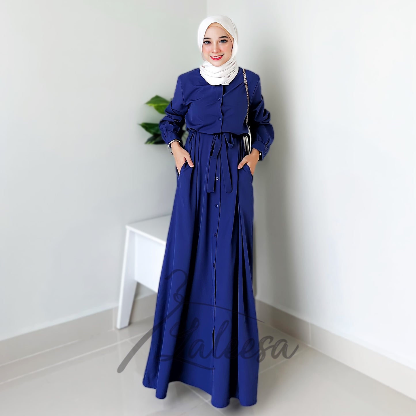 LALEESA DRESS FAKHIRA LD270208 <BF Friendly Series> Dress Muslimah Dress Woman Jubah Muslimah Abaya