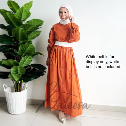 LALEESA DRESS QAYSAR LD270240 Dress Muslimah Dress Woman Jubah Muslimah Jubah Abaya Dress Long Dress