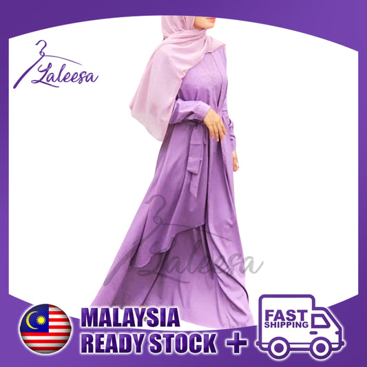 LALEESA DRESS IFFAH LD255295 <BF Friendly Series> Dress Muslimah Dress Women Dress Plus Size Baju Raya 2024