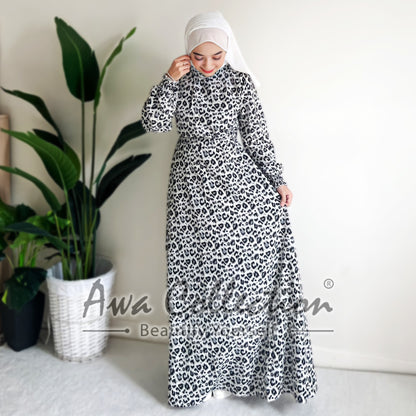 LALEESA Awa Collection DRESS SAFIRA DA107163 Dress Muslimah Dress Woman Jubah Muslimah Abaya Dress