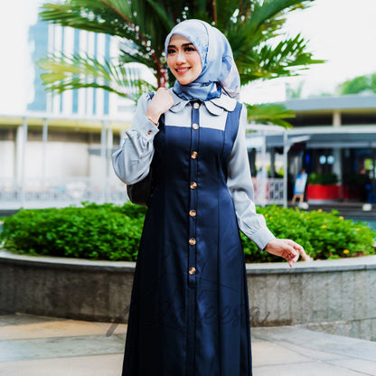 LALEESA DRESS AIRA LD228186 <Korean Series> Jubah Muslimah Jubah Abaya Dress Muslimah Plus Size Baju Raya 2024 Viral