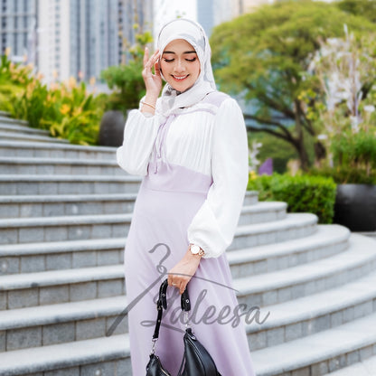 LALEESA DRESS DAISY LD212200 <Korean Series> Korean Style Dress Muslimah Dress Women Dress Plus Size Baju Raya 2024