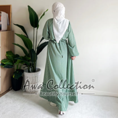 LALEESA Awa Collection DRESS QABILA DA102118 Dress Muslimah Dress Woman Jubah Muslimah Abaya Dress