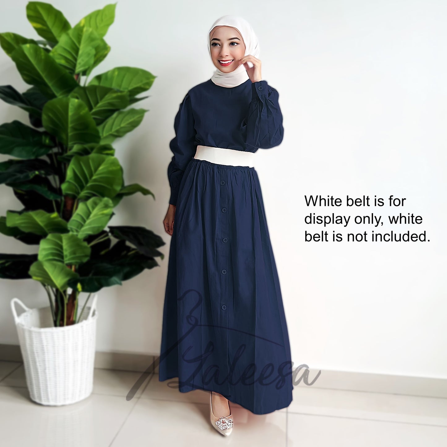 LALEESA DRESS QAYSAR LD270240 Dress Muslimah Dress Woman Jubah Muslimah Jubah Abaya Dress Long Dress