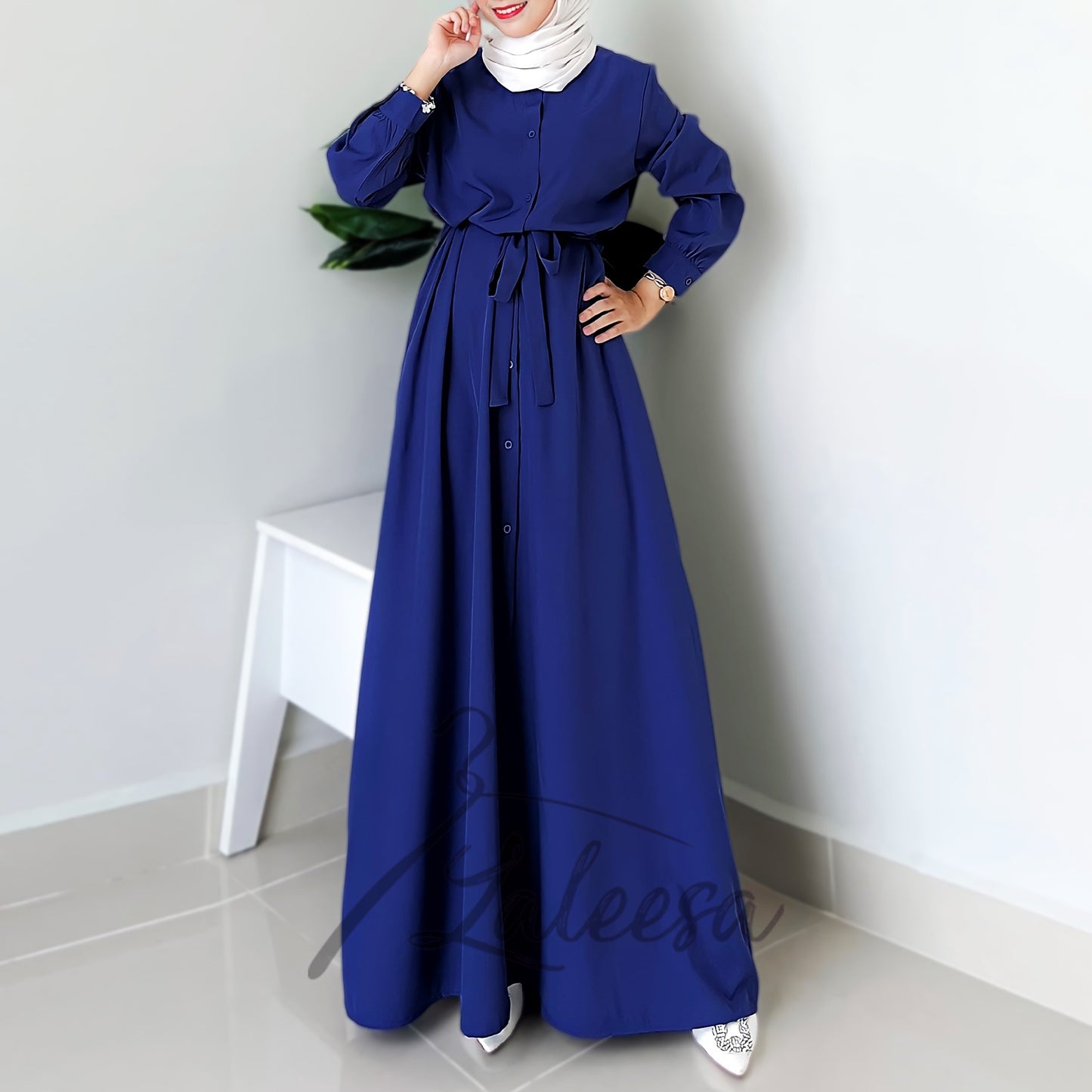 LALEESA DRESS FAKHIRA LD270208 <BF Friendly Series> Dress Muslimah Dress Woman Jubah Muslimah Abaya