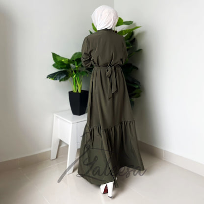 LALEESA DRESS ROBEENA LD296291 <BF Friendly Series> Dress Muslimah Dress Woman Jubah Muslimah Abaya