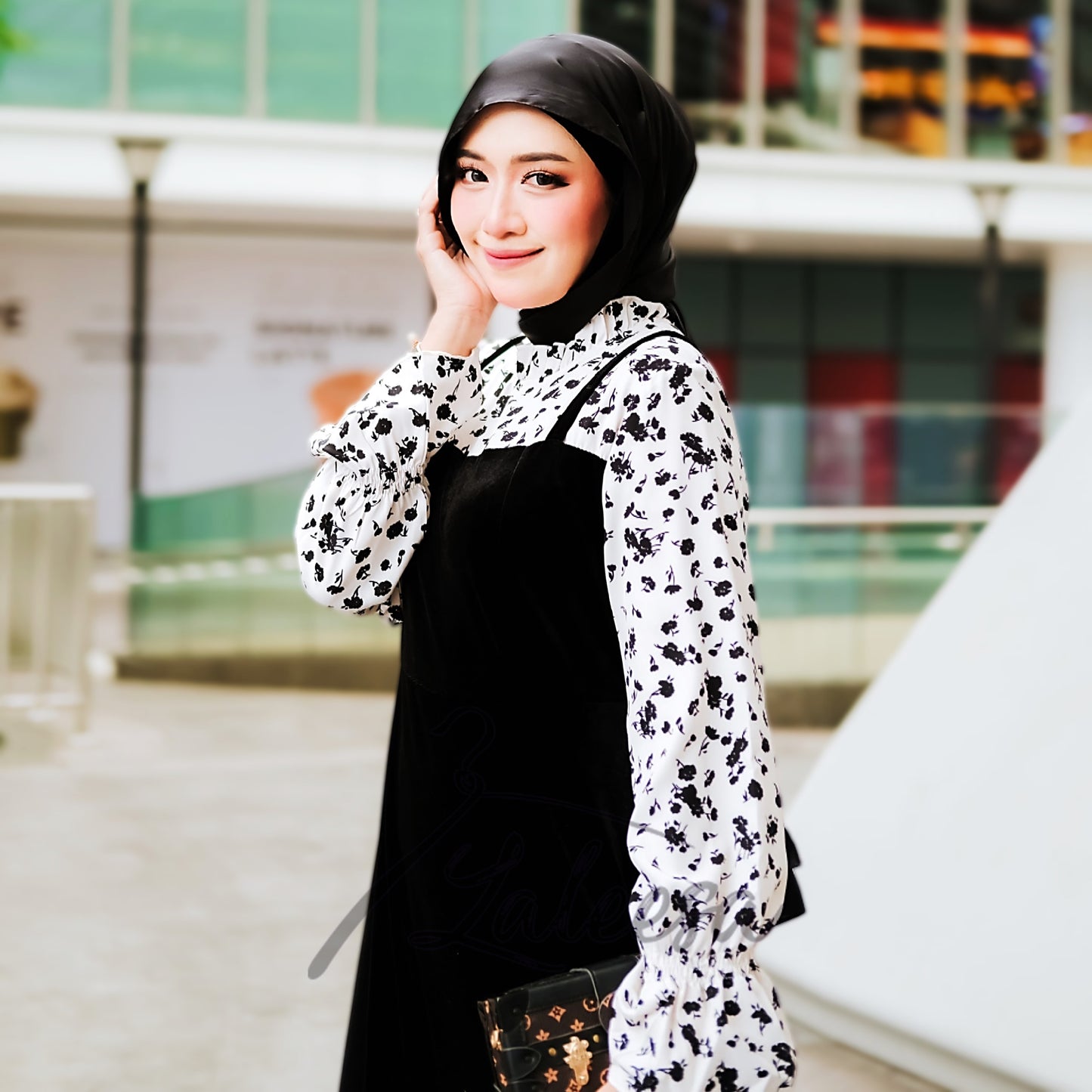 LALEESA DRESS ROSIE LD224182 <Korean Series> Korean Style Dress Muslimah Dress Women Dress Plus Size Baju Raya 2024