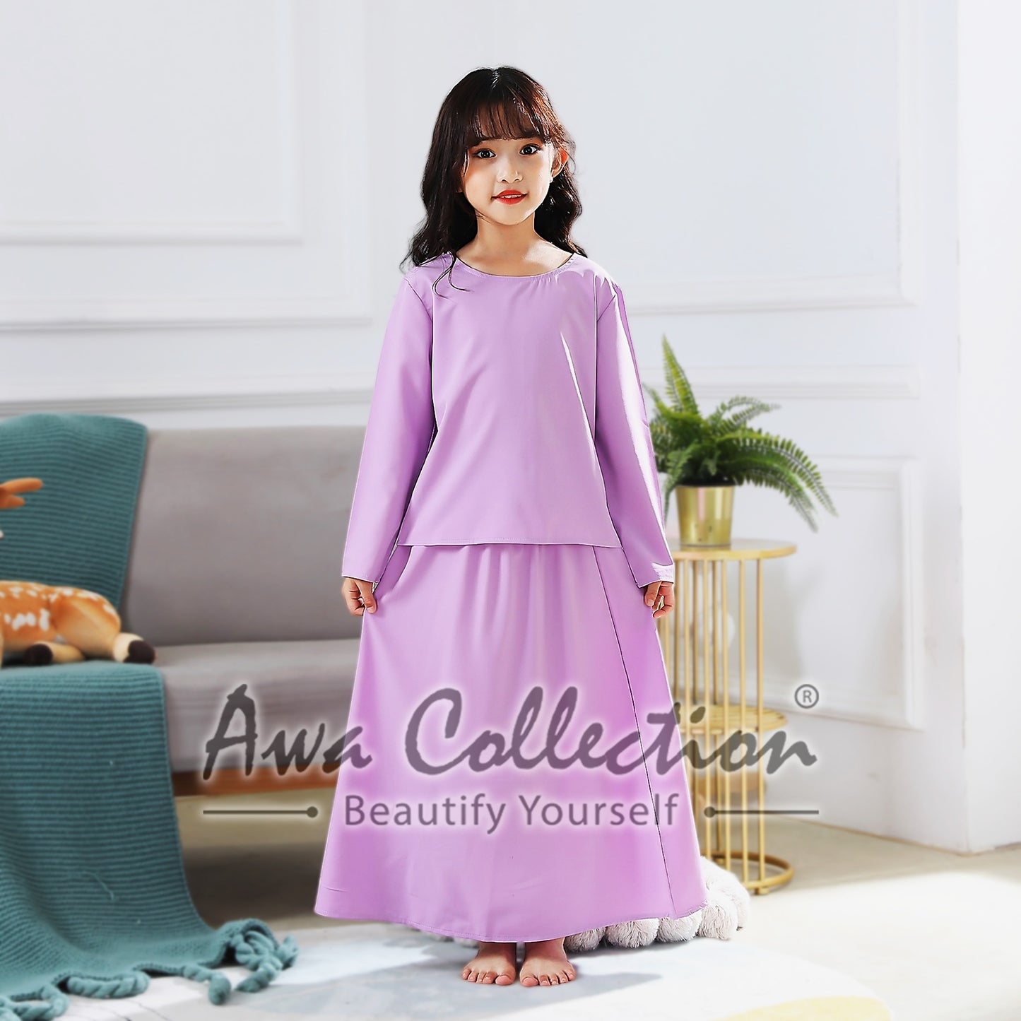 LALEESA Awa Collection (Blouse + Skirt) SA702781 SET NADIA Set Wear Blouse Muslimah Blouse Women Blouse Baju Raya 2024