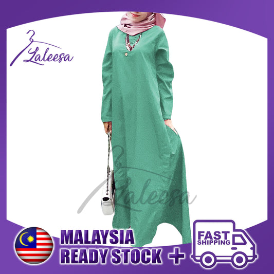 LALEESA LD233273 DRESS NAAZIRA Dress Muslimah Dress Women Dress Jubah Muslimah Jubah Abaya Plus Size Baju Raya 2024