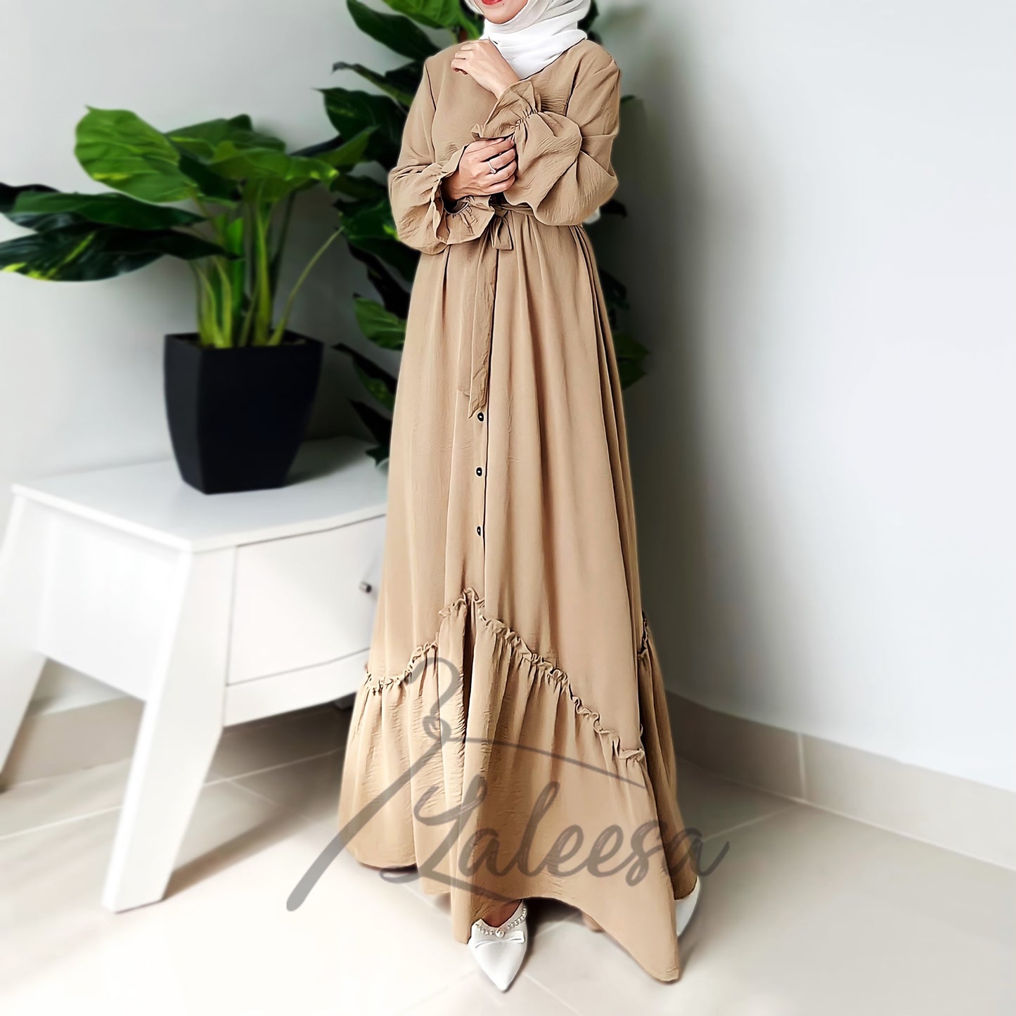 LALEESA DRESS IRTIZA LD274216 <BF Friendly Series> (Ironless) Dress Muslimah Dress Woman Jubah