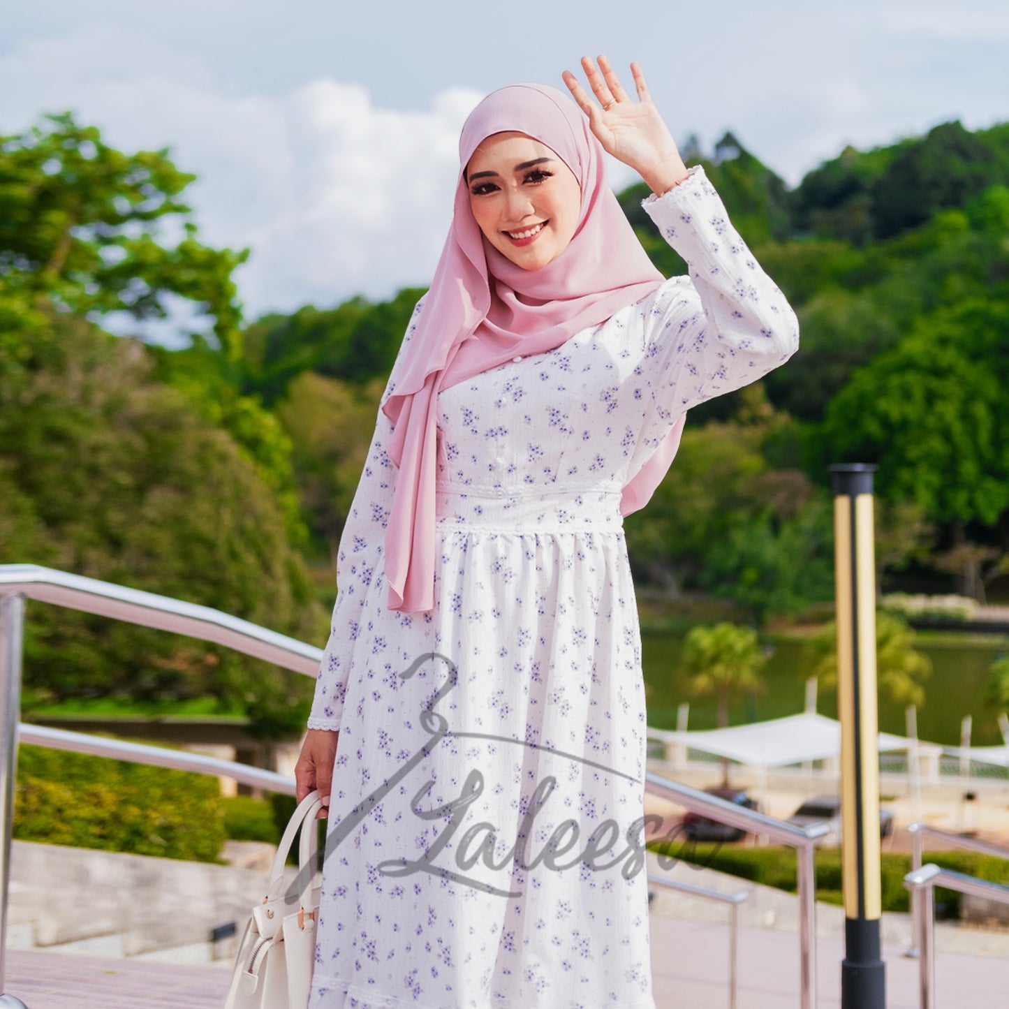 LALEESA DRESS CLARA LD236245 <Cottagecore Series> Dress Muslimah Dress Women Dress Jubah Muslimah