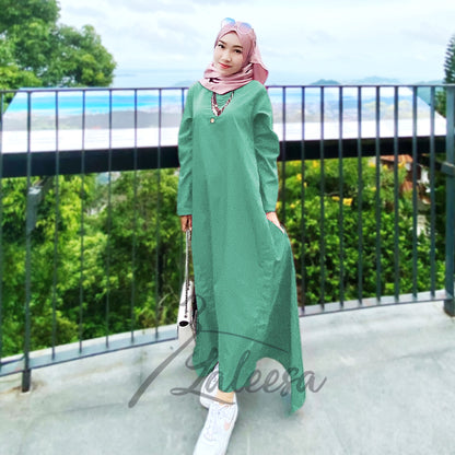 LALEESA LD233273 DRESS NAAZIRA Dress Muslimah Dress Women Dress Jubah Muslimah Jubah Abaya Plus Size Baju Raya 2024