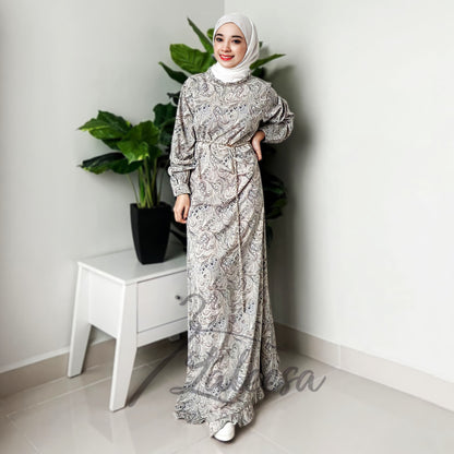 LALEESA DRESS SARA LD288230 Dress Muslimah Dress Woman Jubah Muslimah Jubah Abaya Dress Long Dress