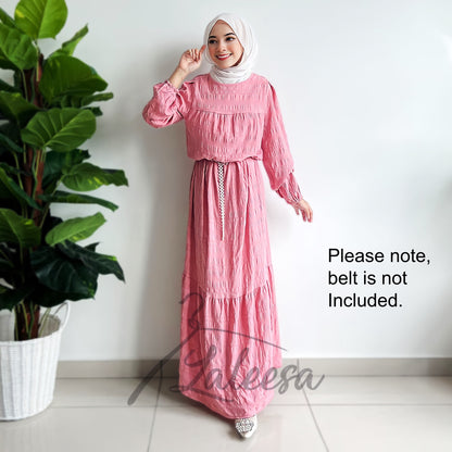 LALEESA DRESS RAFIA LD272262 <Ironless Series> (Ironless) Dress Muslimah Dress Woman Jubah Abaya