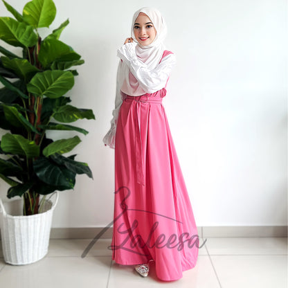 LALEESA DRESS FLARE LD241219 <Korean Series> Dress Muslimah Dress Woman Jubah Muslimah Jubah Abaya