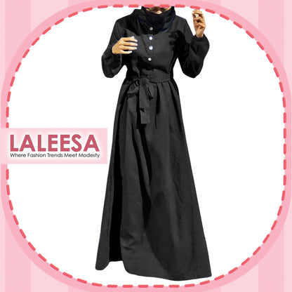 LALEESA DRESS WADDIA LD236206 <BF Friendly Series> Dress Muslimah Dress Women Dress Abaya Plus Size Baju Raya 2024