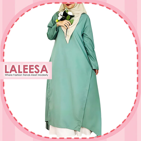 LALEESA DRESS NAAZIRA LD233273 Dress Muslimah Dress Woman Jubah Muslimah Jubah Abaya Long Dress