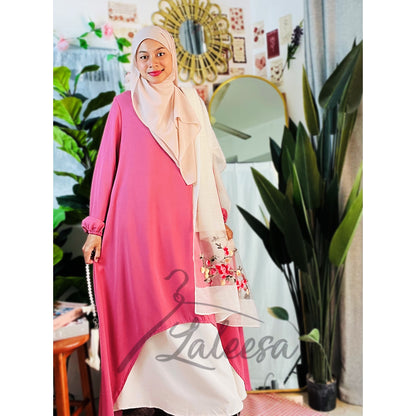 LALEESA DRESS JAMALA LD252220 Dress Muslimah Dress Woman Jubah Muslimah Jubah Abaya Dress Long Dress