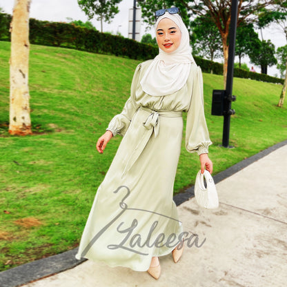 LALEESA DRESS NASIA LD218272 <BF Friendly Series> Dress Muslimah Dress Woman Jubah Muslimah Abaya