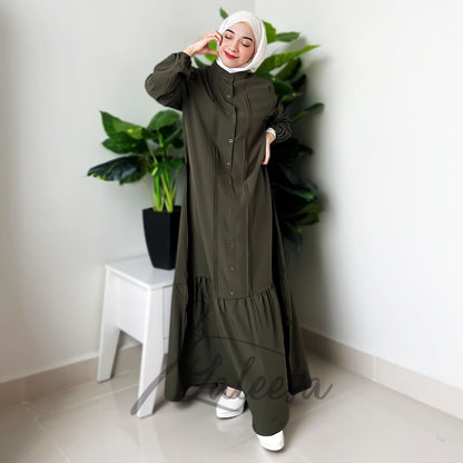 LALEESA DRESS ROBEENA LD296291 <BF Friendly Series> Dress Muslimah Dress Woman Jubah Muslimah Abaya