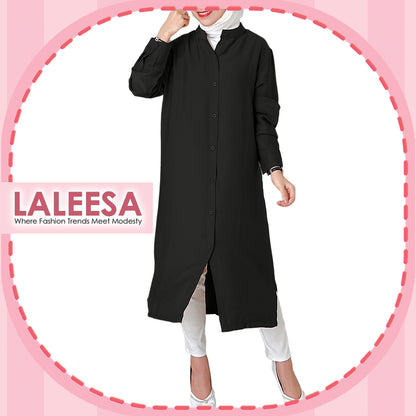 LALEESA BLOUSE LAYLA TB426426 <BF Friendly Series> Long Blouse Muslimah Blouse Women Blouse Plus Size Baju Raya 2024