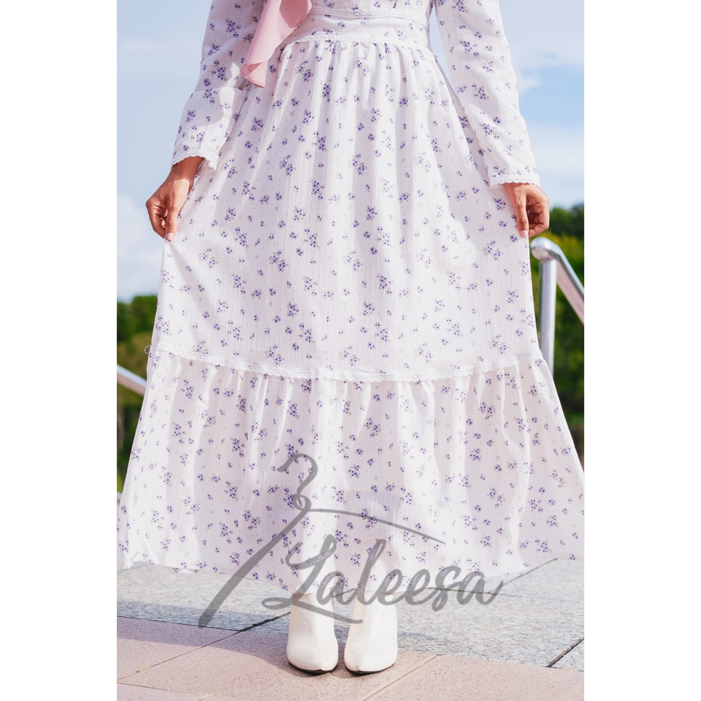 LALEESA DRESS CLARA LD236245 <Cottagecore Series> Dress Muslimah Dress Women Dress Jubah Muslimah