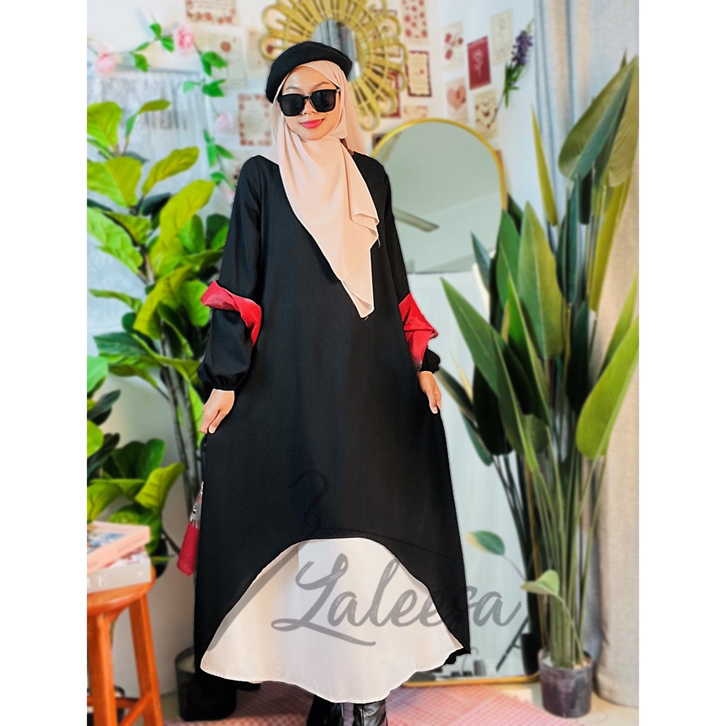 LALEESA DRESS JAMALA LD252220 Dress Muslimah Dress Woman Jubah Muslimah Jubah Abaya Dress Long Dress