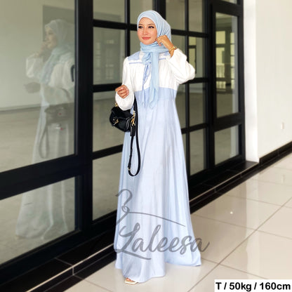 LALEESA DRESS DAISY LD212200 <Korean Series> Korean Style Dress Muslimah Dress Women Dress Plus Size Baju Raya 2024