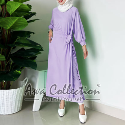 LALEESA Awa Collection DA108172 DRESS TAHIRA Dress Muslimah Dress Women Dress Maxi Dress Baju Raya 2024