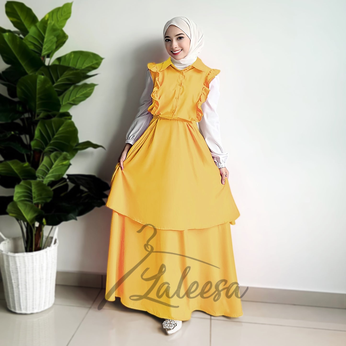 LALEESA DRESS PRINCESS LD276238 <Korean Series> Dress Muslimah Dress Woman Jubah Muslimah Abaya