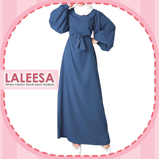 LALEESA DRESS BISMA LD245255 Dress Muslimah Dress Woman Jubah Muslimah Jubah Abaya Dress Long Dress