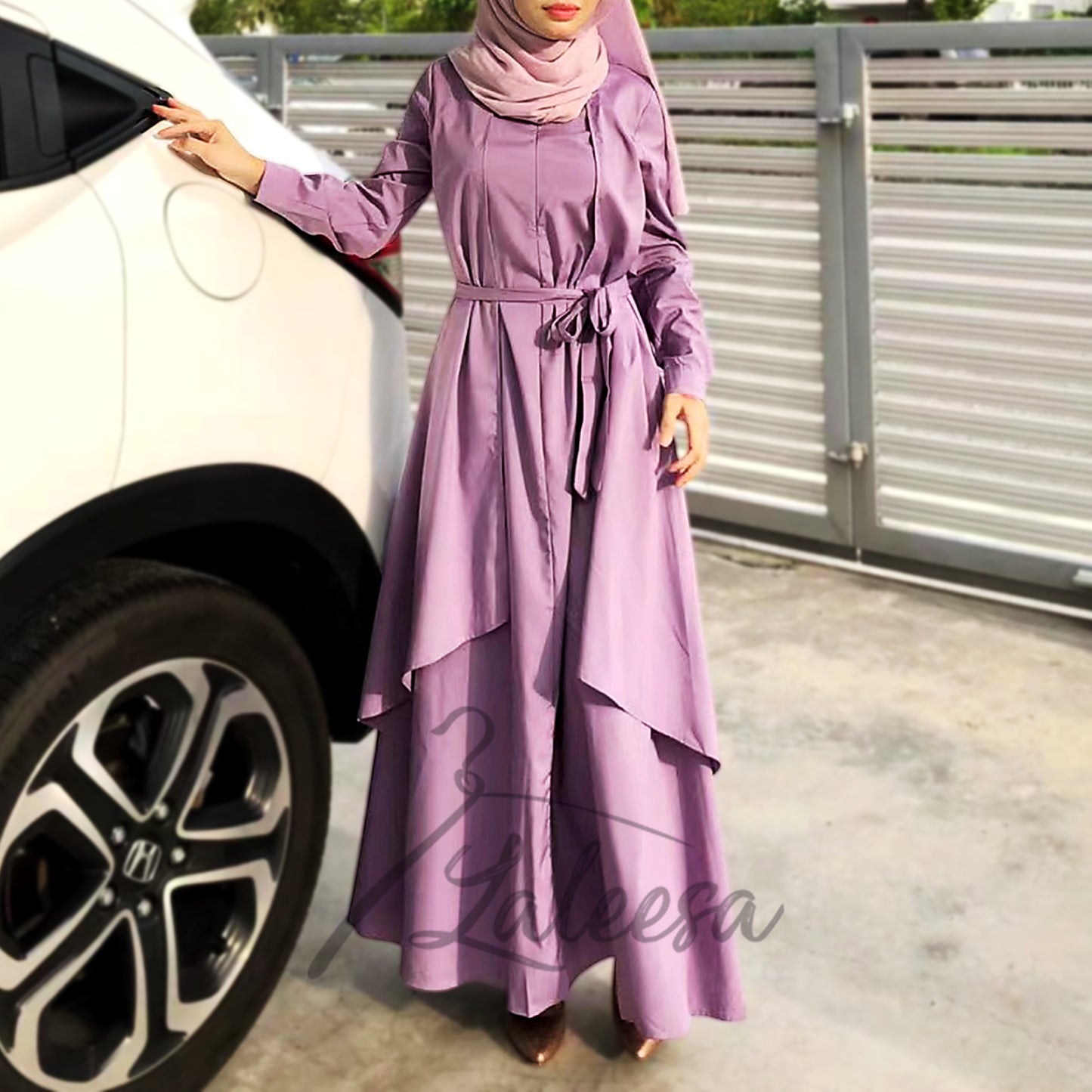 LALEESA DRESS IFFAH LD255295 <BF Friendly Series> Dress Muslimah Dress Woman Jubah Muslimah Abaya