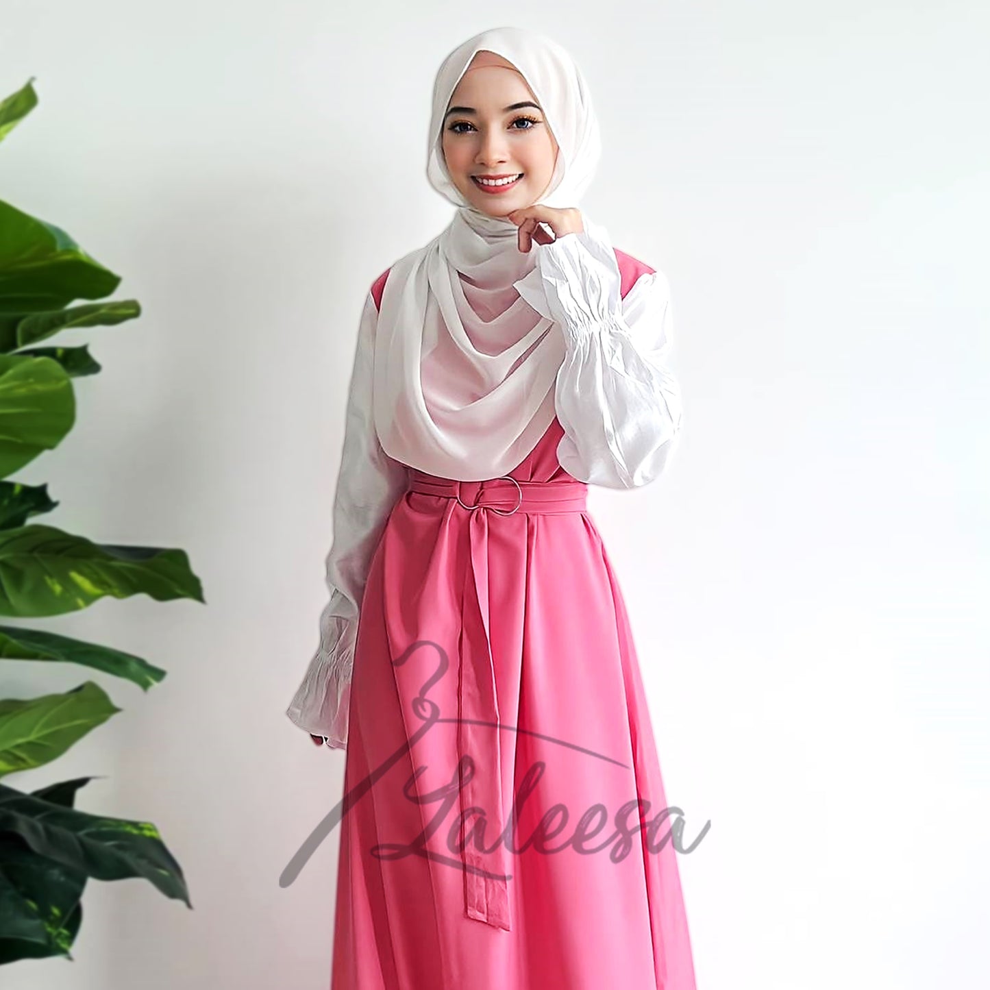 LALEESA DRESS FLARE LD241219 <Korean Series> Dress Muslimah Dress Woman Jubah Muslimah Jubah Abaya