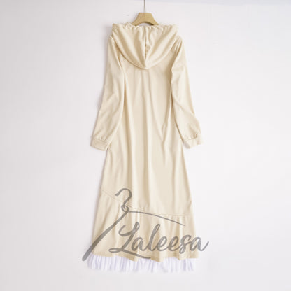 LALEESA DRESS HOODIE FAIDA LD215245 <BF Friendly Series> Dress Muslimah Dress Woman Jubah Muslimah