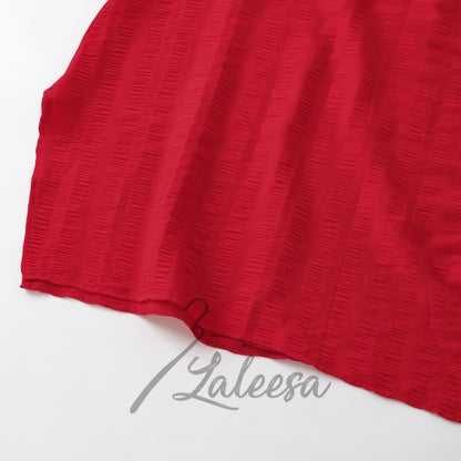 LALEESA DRESS WAFEEQA LD211209 <BF Friendly Series> (Ironless) Dress Muslimah Dress Women Dress Plus Size Baju Raya 2024