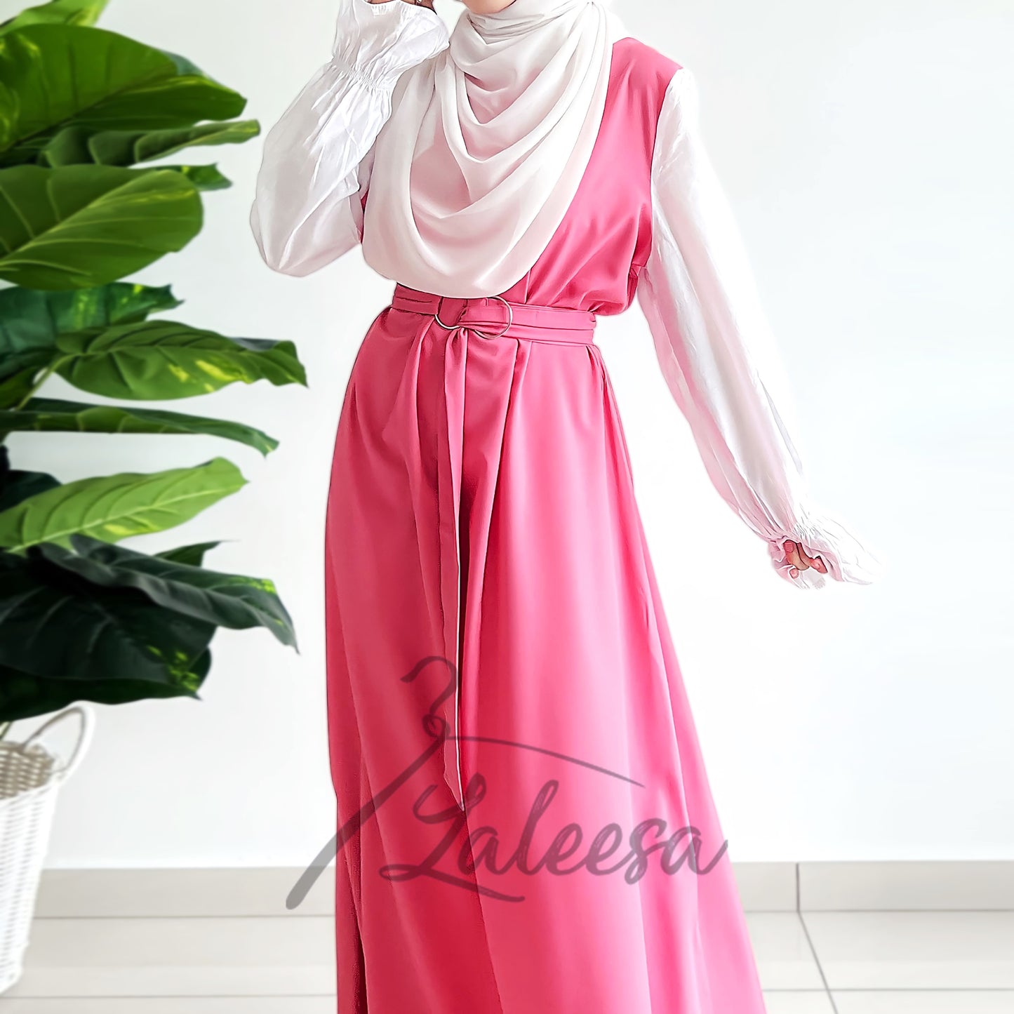 LALEESA DRESS FLARE LD241219 <Korean Series> Dress Muslimah Dress Woman Jubah Muslimah Jubah Abaya