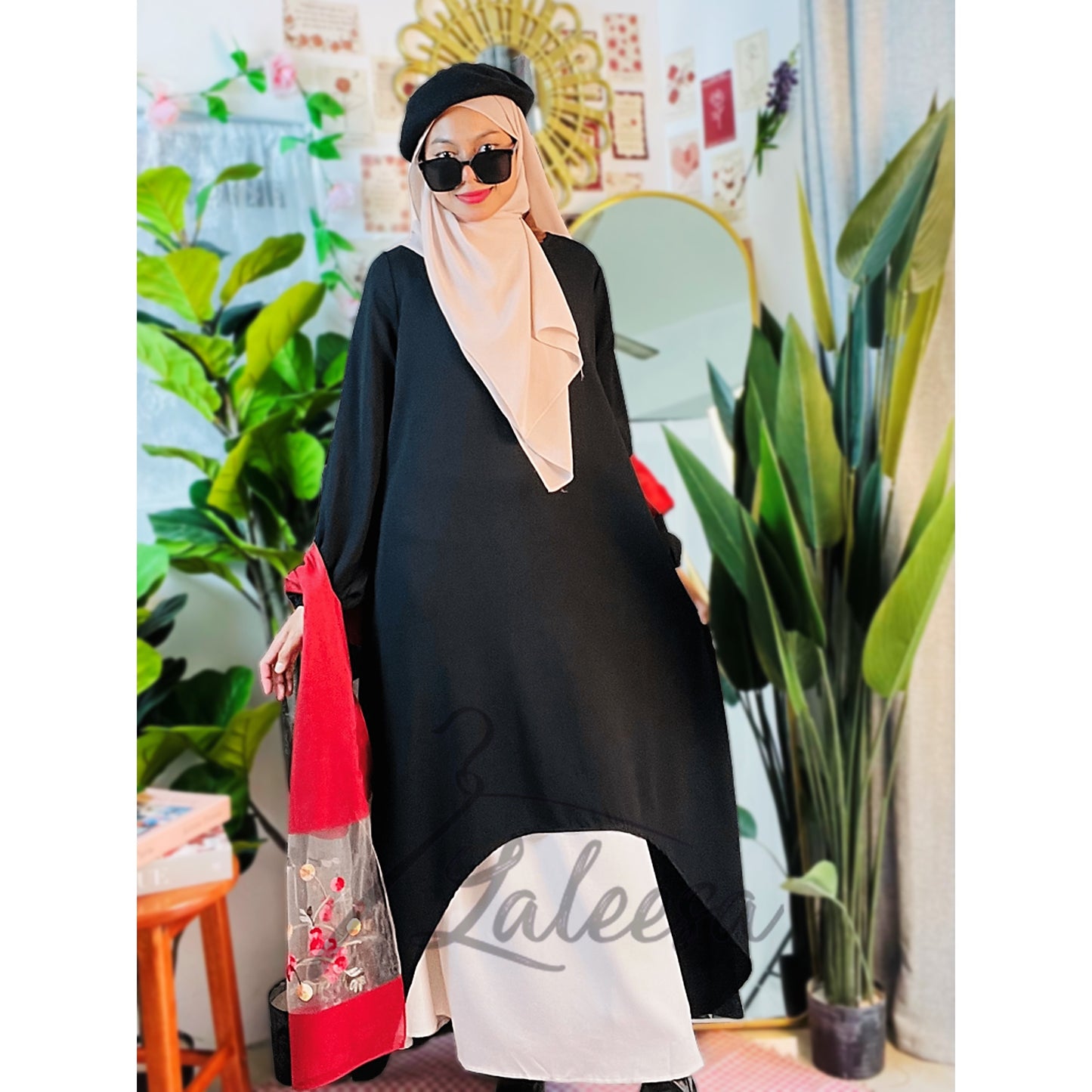 LALEESA DRESS JAMALA LD252220 Dress Muslimah Dress Woman Jubah Muslimah Jubah Abaya Dress Long Dress